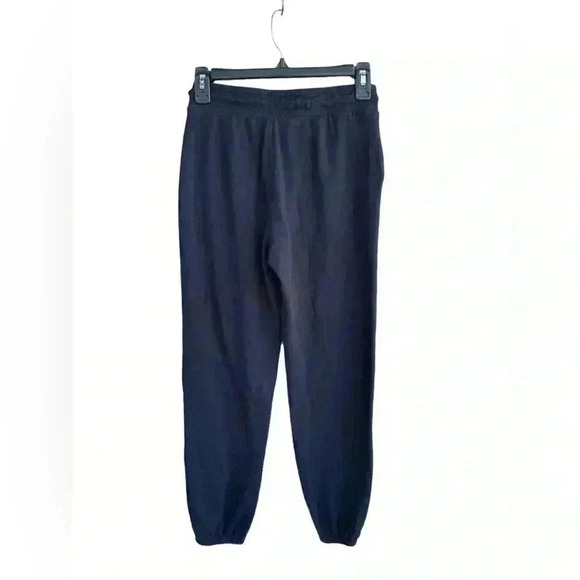 ATHLETA GIRL jogger lightweight black sz 12 zip pockets adjustable waist used - Picture 4 of 5